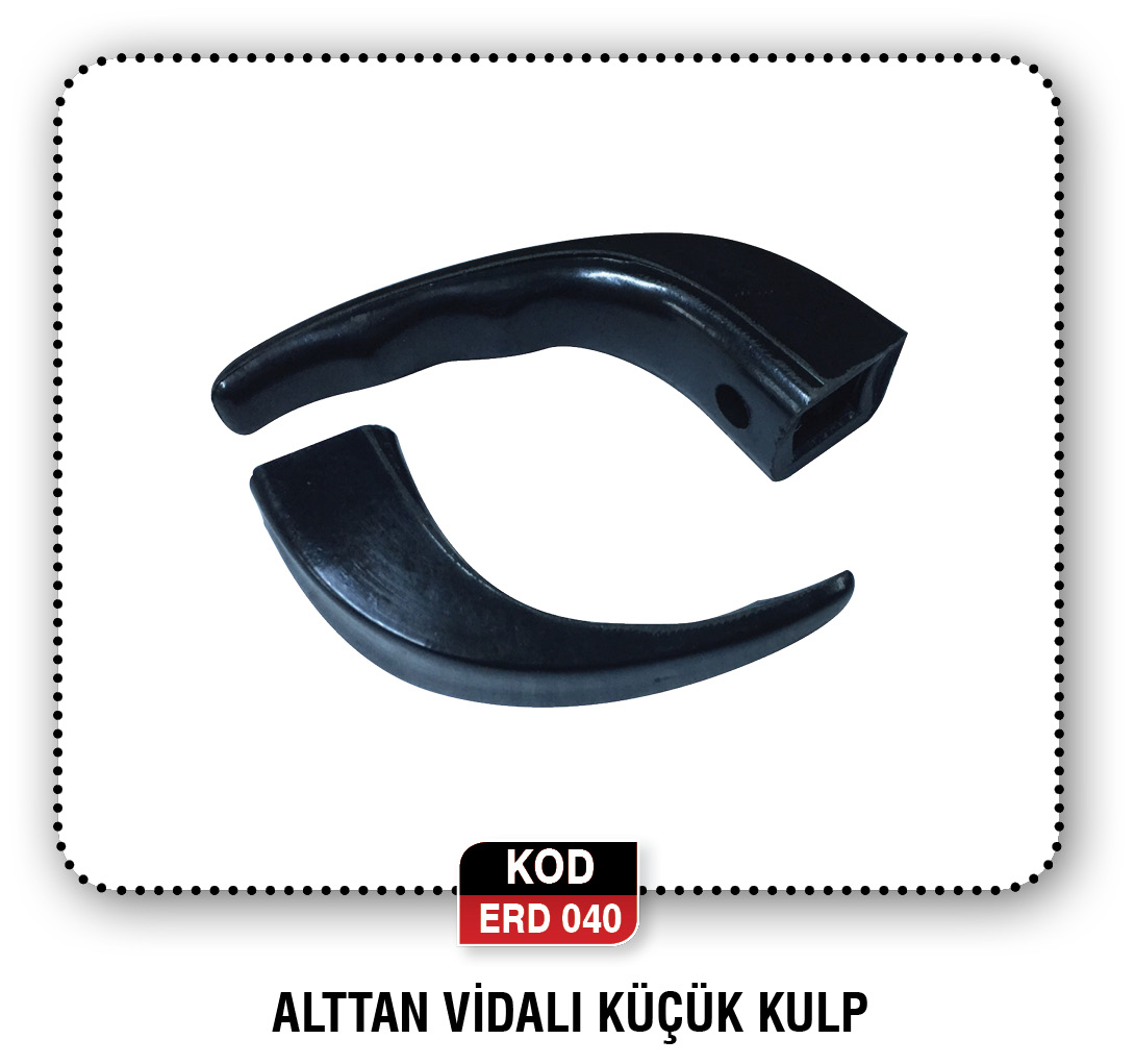 ALTTAN VİDALI KÜÇÜK KULP  ERD 037